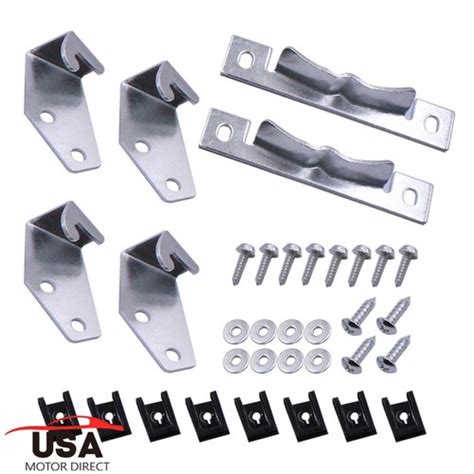 Fender Skirt Mounting Bracket Clip Kit Rear For 1970 72 Chevy Impala