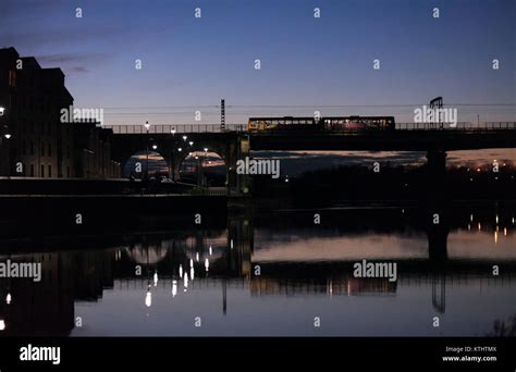 Carlisle Bridge Lancaster River Lune Northern Rail Class