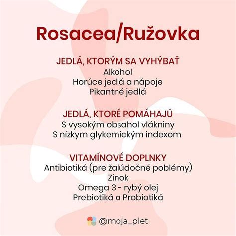 Rosacea Nie Je Akn Netreba Si Ho Ani Zamie A S Ostychom Alebo