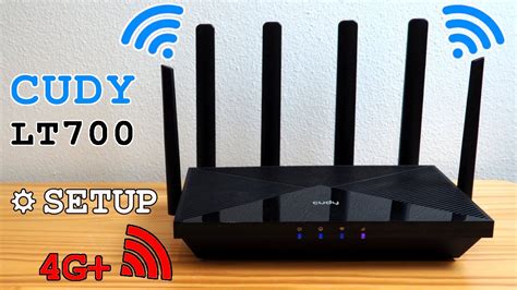 Cudy LT700 4G Router Wi Fi Dual Band Unboxing Installation