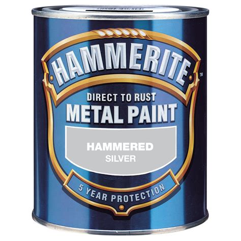 Hammerite Hammered Effect Metal Paint 0 75L Departments TradePoint