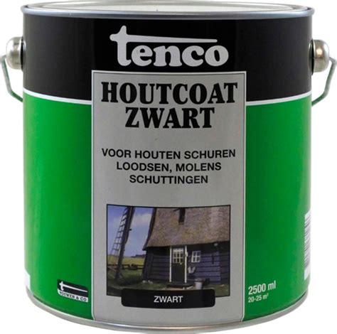 Tenco Houtcoat Zwart Kopen Sale Tot De Verfmenger