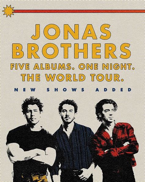 Beloved Us Pop Band The Jonas Brothers Announce Their First Ever