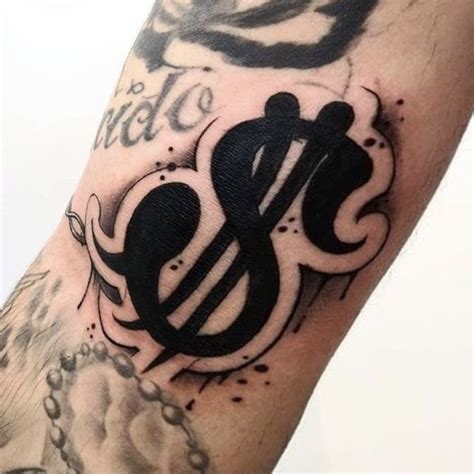 Tattoos Of Dollar Signs Dollar Tattoo Tattoo Lettering Fonts