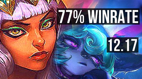 QIYANA Vs VEX MID 77 Winrate 4 2 6 KR Master 12 17 YouTube