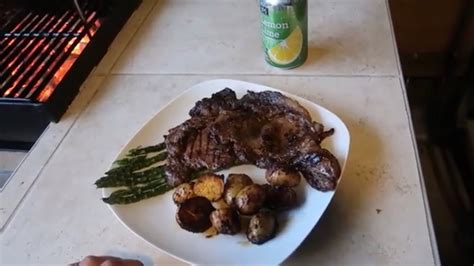 Biste Rib Eye Con Papas Sasonadas YouTube