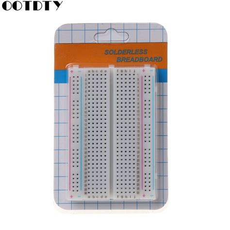 400 pontos de laço universal solderless pcb breadboard mini protoboard