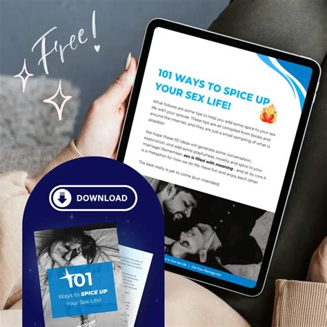 Free Guide To Spice Up Your Sex Life Get Your Marriage On