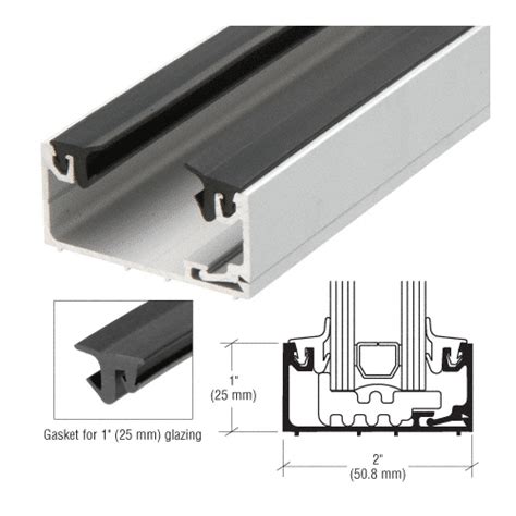 Crl Alum Tm42511 Vcp 1 Clear Anodic 2 X 1 Transom Sash 24