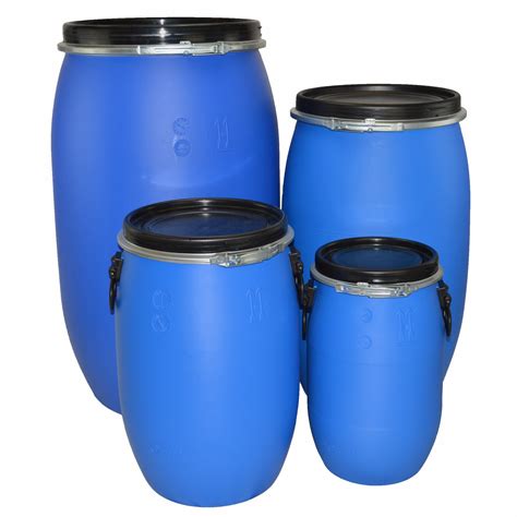 Plastic Drums Barrels Kegs Range From 30 To 220 Litres