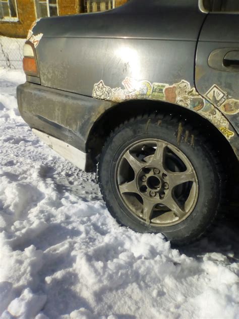 Новые тормозные барабаны и клыки от калды) — Toyota Corolla (100), 1,5 ...