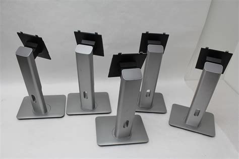 Lot Of 5 Dell Adjustable Tilt Swivel LCD Computer Monitor StandS P2014H