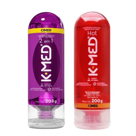 Kit Unidades Gel Lubrificante Íntimo K Med Em G K Med Hot G Shopee Brasil