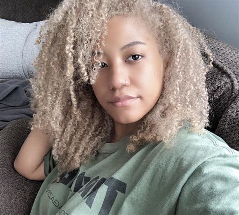 Thanks To Quarantine I Finally Went Blonde And Im In Love R Curlyhair