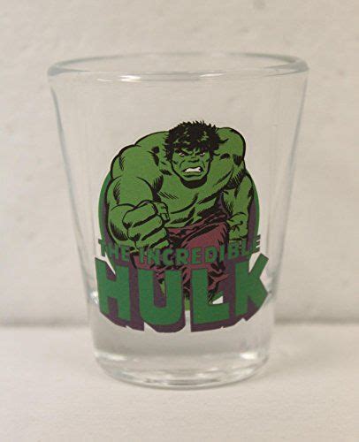 Toon Tumblers Mini Glass Marvel S Incredible Hulk From The Avengers Incredible Hulk The