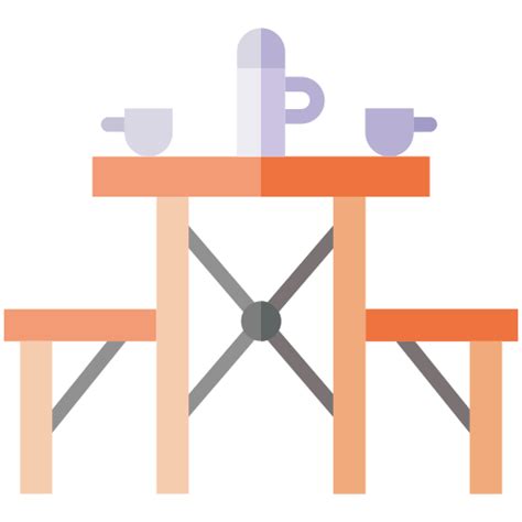 Camping Table Free Food And Restaurant Icons