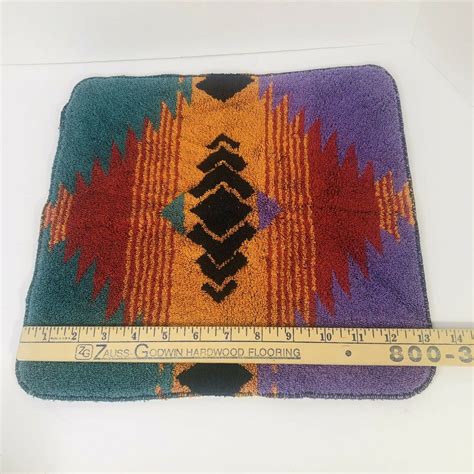 Vintage Ralph Lauren Southwestern Aztec Print Bath Hand Towels Etsy