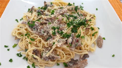 Non ho mai mangiato una pasta così deliziosa ai funghi Ricetta facile