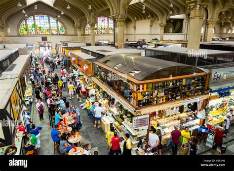 Mercado Municipal De Sp - General view of the traditional Municipal Market (Mercado Municipal ...