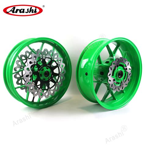 Arashi Front Rear Wheel Rim Brake Rotor Set For HONDA CBR 1000 RR 2004