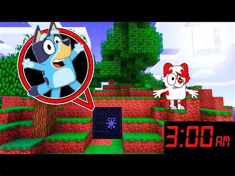 Video Que Hay Dentro De La Base Secreta De Bluey En Minecraft Levi Y