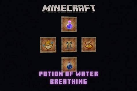 How To Make Potion Of Water Breathing In Minecraft 2021 Beebom