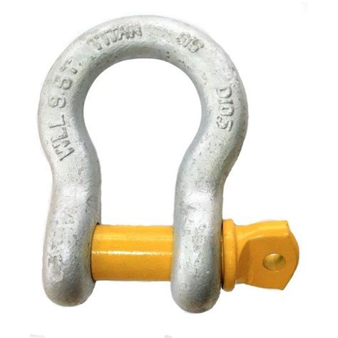 Bow Shackle Screw Pin Grade S Handling Equipment Canterbury