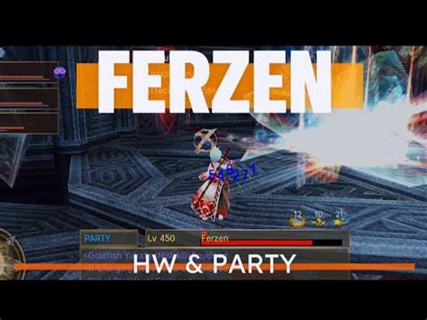 Iruna Online High Wizard Party Vs Ferzen Youtube