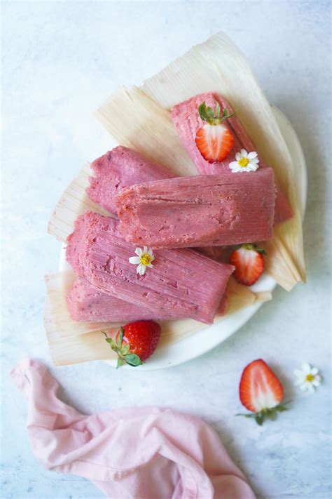 Make Strawberry Tamales California Strawberries Recipe Strawberry