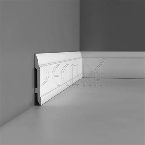 Купить Плинтус напольный SX104 полиуретановый Orac Decor