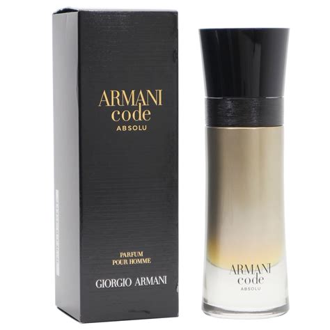 Armani Code Absolu Parfum Pour Homme Ml Atelier Yuwa Ciao Jp