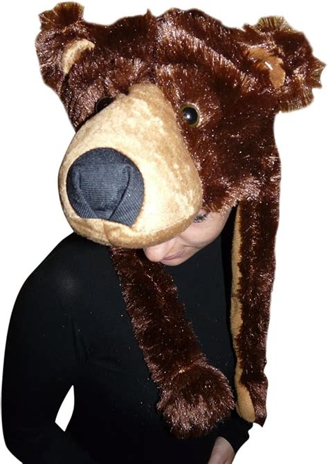 Seruna GmbH F75 Cappello Orso Bruno Costume Orso Costume Da Adulto Orsi