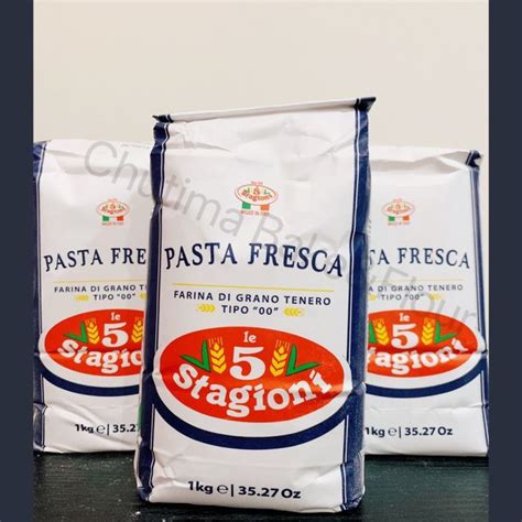 Le 5 Stagioni Italian Soft Wheat 00 Pasta Flour 1 Kgแป้งสำหรับทำพาสต้า