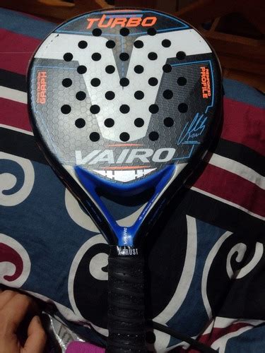 Paleta De Padel Vairo Grapheno Turbo Confort 91 2020 Negra Y Azul