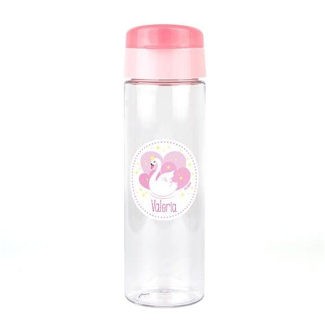 Pack Botella Y Fiambrera Personalizado Cisne Rosa Babyniceness