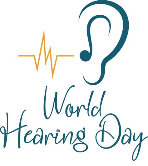 Hearing Day Logo Design Line for World Hearing Day for Hearing Day - 5216x5870