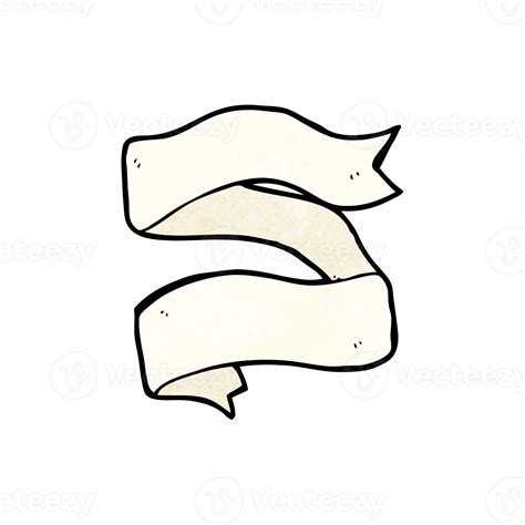 Cartoon Tattoo Scroll Banner Png