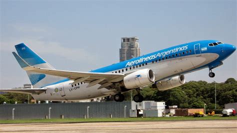 Aerolíneas Argentinas Sumó A Su Flota Un Nuevo Boeing 737 Max Economis