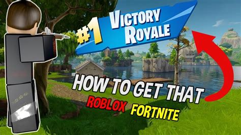 HOW TO PLAY ROBLOX FORTNITE YouTube