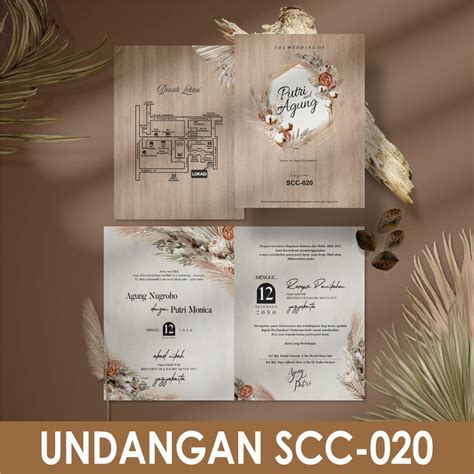 Jual SCC 020 Blanko Undangan Blangko Undangan Undangan Murah