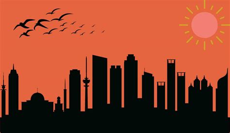 skylines vector design 33835800 Vector Art at Vecteezy