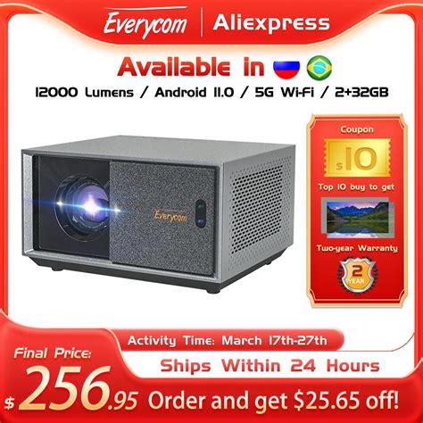 Everycom-Full-HD-RD829-Projector-5G-WiFi-LED-4K-Video-Movie-Smart ...