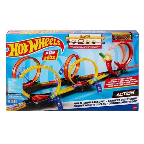 Mattel Hot Wheels Πίστα για Κόντρες με Πολλαπλά Λουπ HDR83