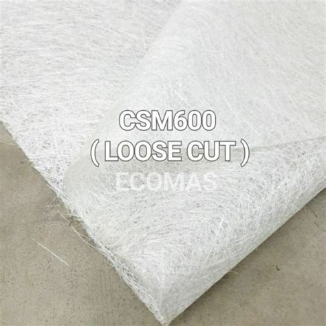 Loose Cut Csm600 Fibremesh Fibreglass Chopped Strand Mat For Epoxy Lazada