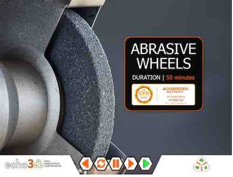 Abrasive Wheels Training Course Online £10 Cpd Accredited