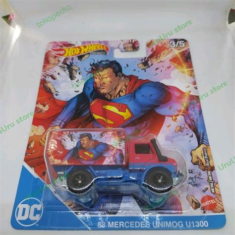 Jual Hot Wheels Hotwheels DC Universe Mercedes Unimog Superman Kota Bekasi UruUru Store