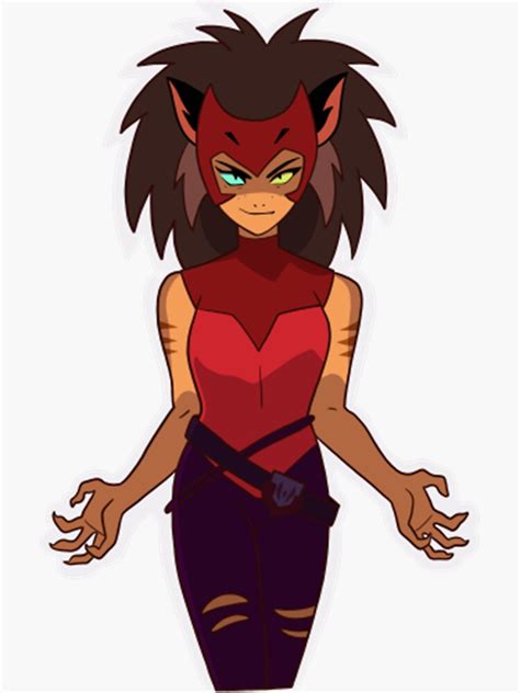 Catra Sticker By Tatianabalcaen Redbubble