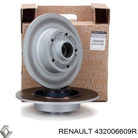 432006609R Renault (RVI) диск тормозной задний