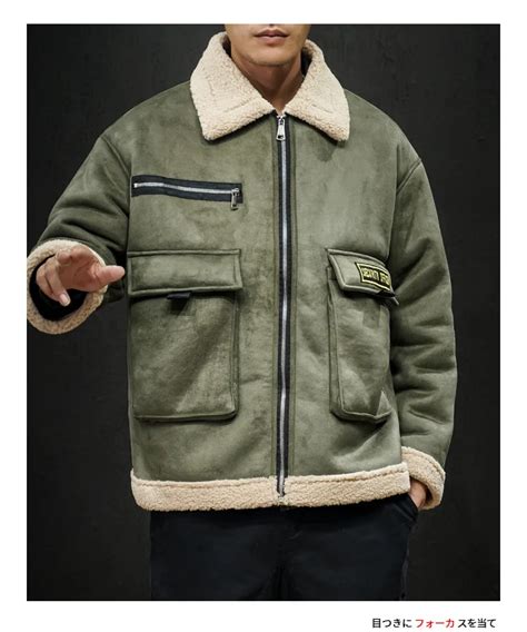 Куртка с большим карманом в стиле милитари, зимняя мужская куртка с ...