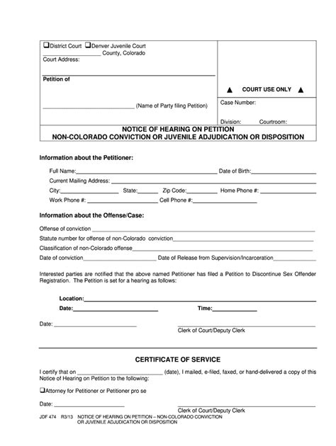 Courts State Co Form Fill Out And Sign Printable PDF Template